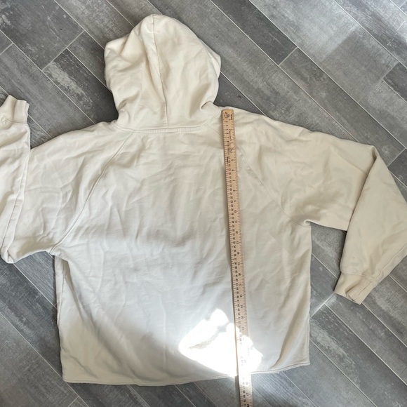 RAWGEAR Heavyweight Pullover Hoodie Cream  Mens Size X-Large - Picture 6 of 8